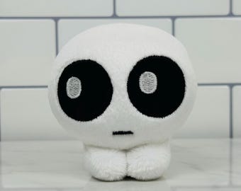 Mini Plush Tbh Autism Creature – Yippee Fan Art Plushie, Tiny White Autistic Little Guy Plush, Small Handmade Cute Gift