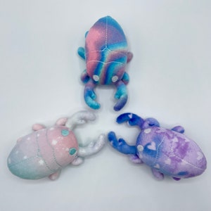VENTE Peluche imprimée grinçante petite punaise magnétique adorable petite mini peluche magnétique