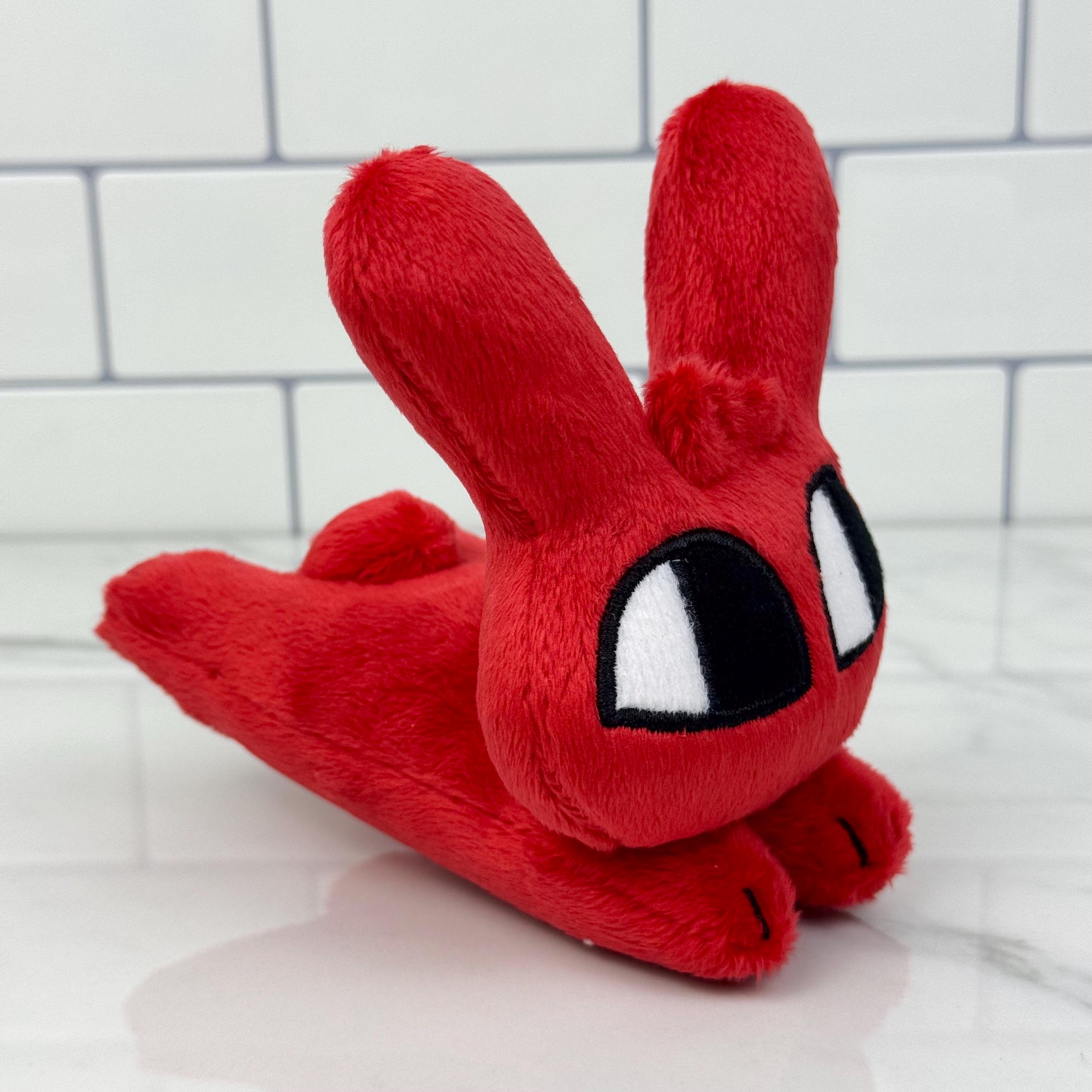 Mini Plush Jax Bunny Rabbit TADC Fan Art Plushie, Tiny Little Guy