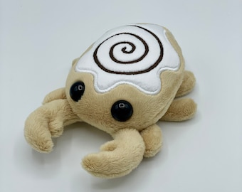 Adorable Cinnamon roll Breakfast Stag Beetle Plush Made to Order