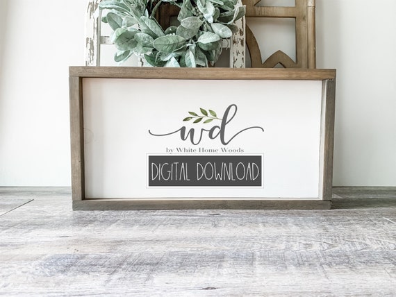 Mockup Wood Sign Mockup Farmhouse Mockup 20x10 Mockup Etsy