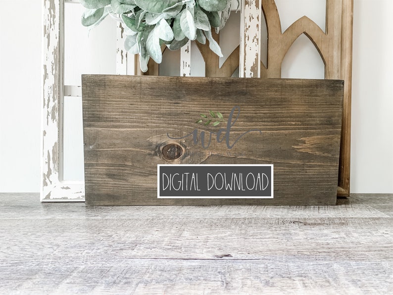 Download Mockup / Wood Sign Mockup / Farmhouse Mockup | Etsy