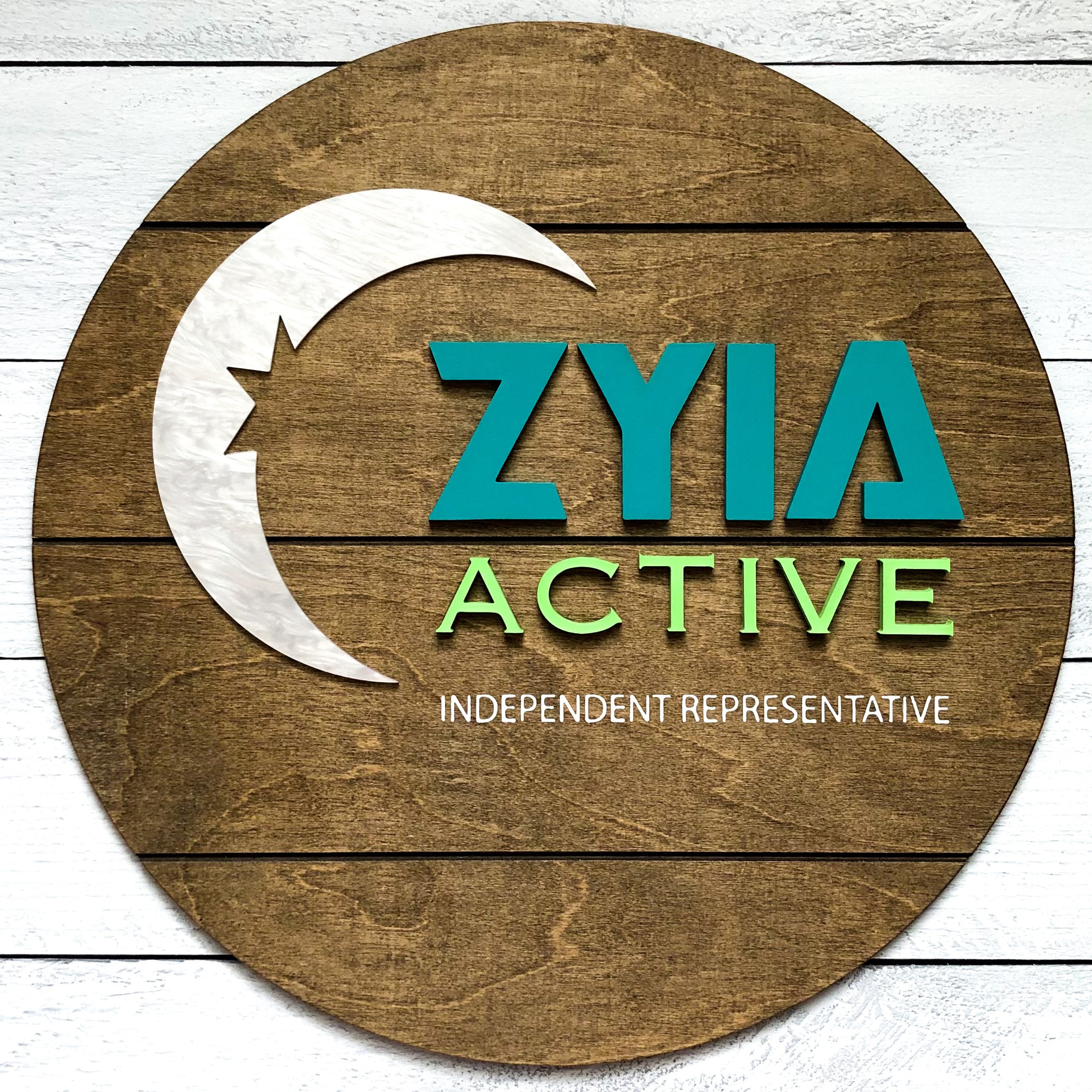 Zyia Sign Zyia Active Zyia Independent Represenative Etsy