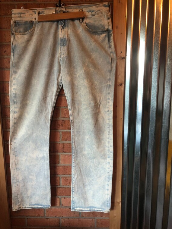 Acid Washed Jeans - Levi’s  501 - 34x32