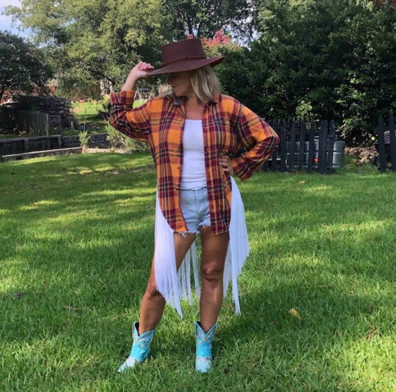Cowgirl outfit shop with bandana