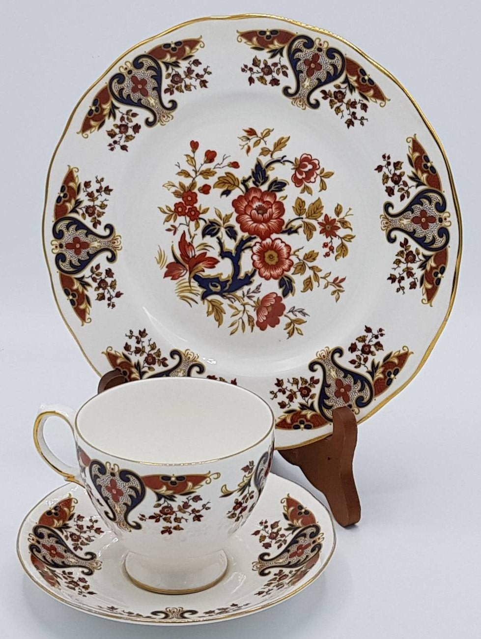 Colclough Royale Bone China Tea Cup and Saucer With a Etsy