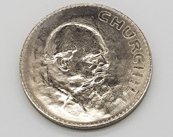 1965 Winston Churchill Coin - Great Britain Commemorative, Polished