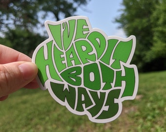 Psych TV Show Sticker: Shawn Spencer Quote, Weatherproof Vinyl
