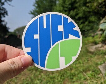 Chúpalo, Psych, cita de TV, pegatinas para portátiles, parachoques, carpetas, botellas de agua