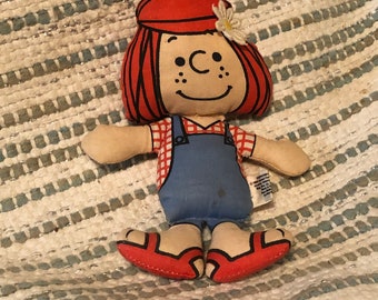 Items similar to Vintage Peppermint Patty Doll (Peanuts) 1982 on Etsy