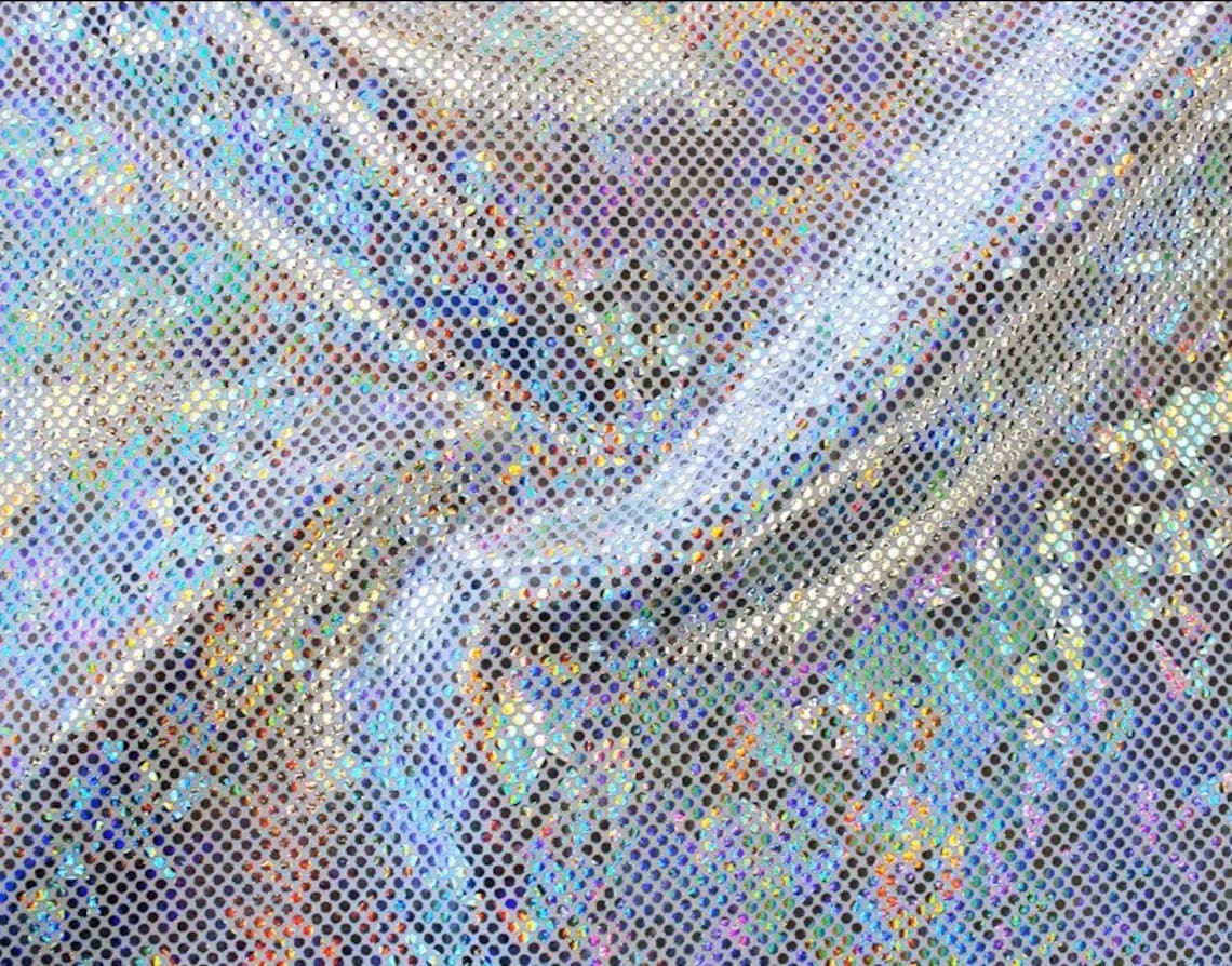 Shattered Glass Hologram Etsy