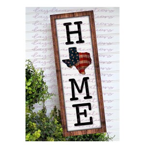 Vertical Home Texas Design - Shiplap/Wood Texture Texas Farmhouse Design - Home Decor Design - Sublimation Design - Digital Download