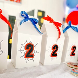 Milk Carton Treat Boxes | Spider-Man Theme