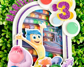 Inside Out Cake Topper