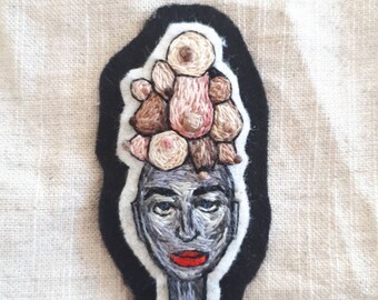 You\u2019re Gonna Be So Cool ON SALE Hand Embroidered Portrait Patch