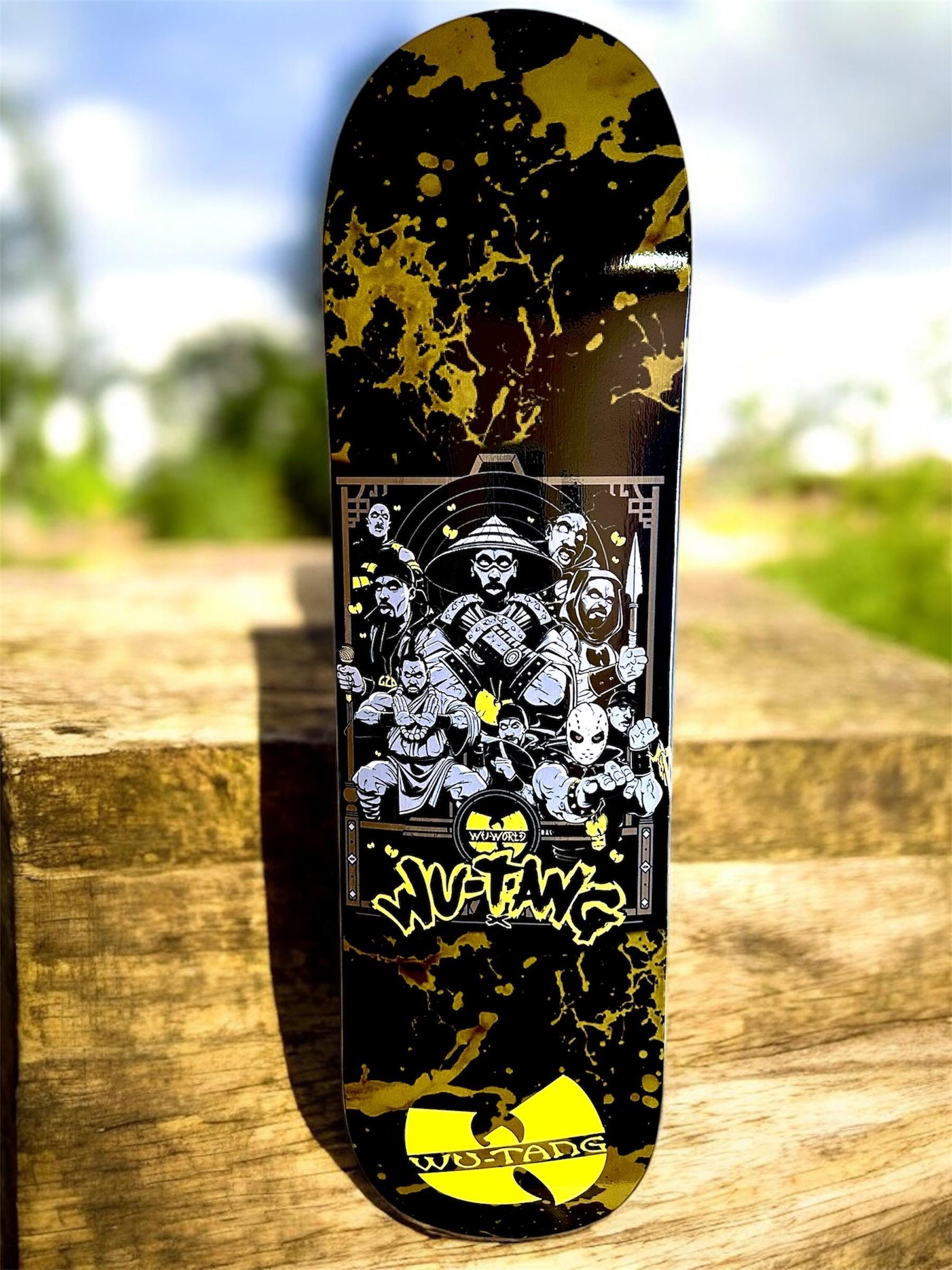 wu tang clan skateboard デッキ　レア Wu-tang Clan Skateboard Deck - Etsy