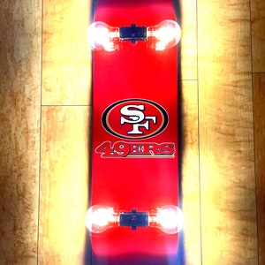 49er Skateboard Lamp