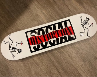 Social Distortion Skateboard Deck