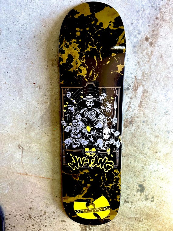 Wu-tang Clan Skateboard Deck - Etsy