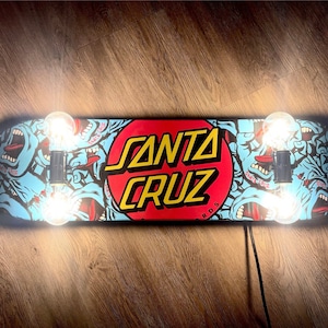 Skateboard Lamp