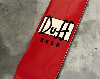 Duff Beer Skateboard Deck