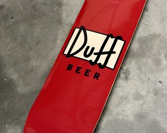 Duff Beer Skateboard Deck