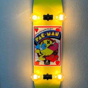Pac-Man Skateboard Lamp