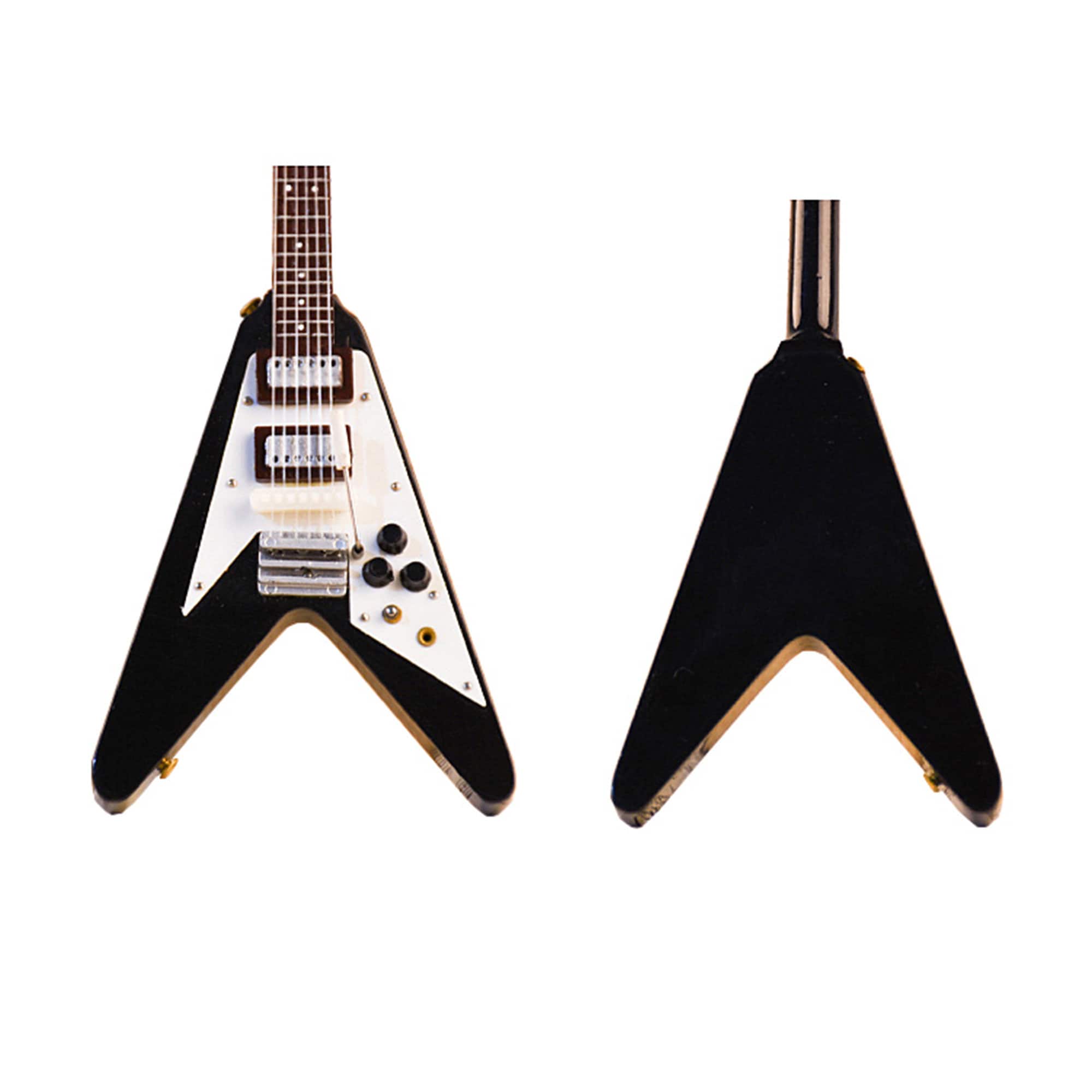 Gu Tang Mini Triangle Electric Guitar Model Miniature Display Etsy