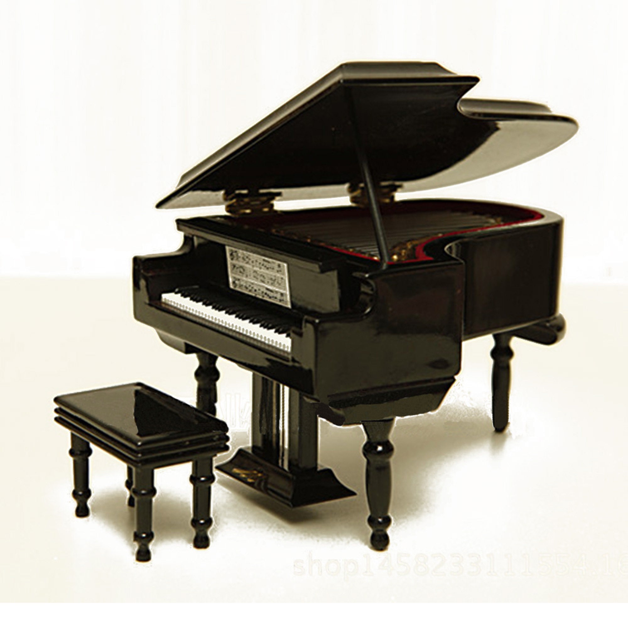 2 Pcs 88 Touches Amovible Piano Key Étiquettes Piano Keyboard Stickers Piano  Notes Marker Pour les débutants S