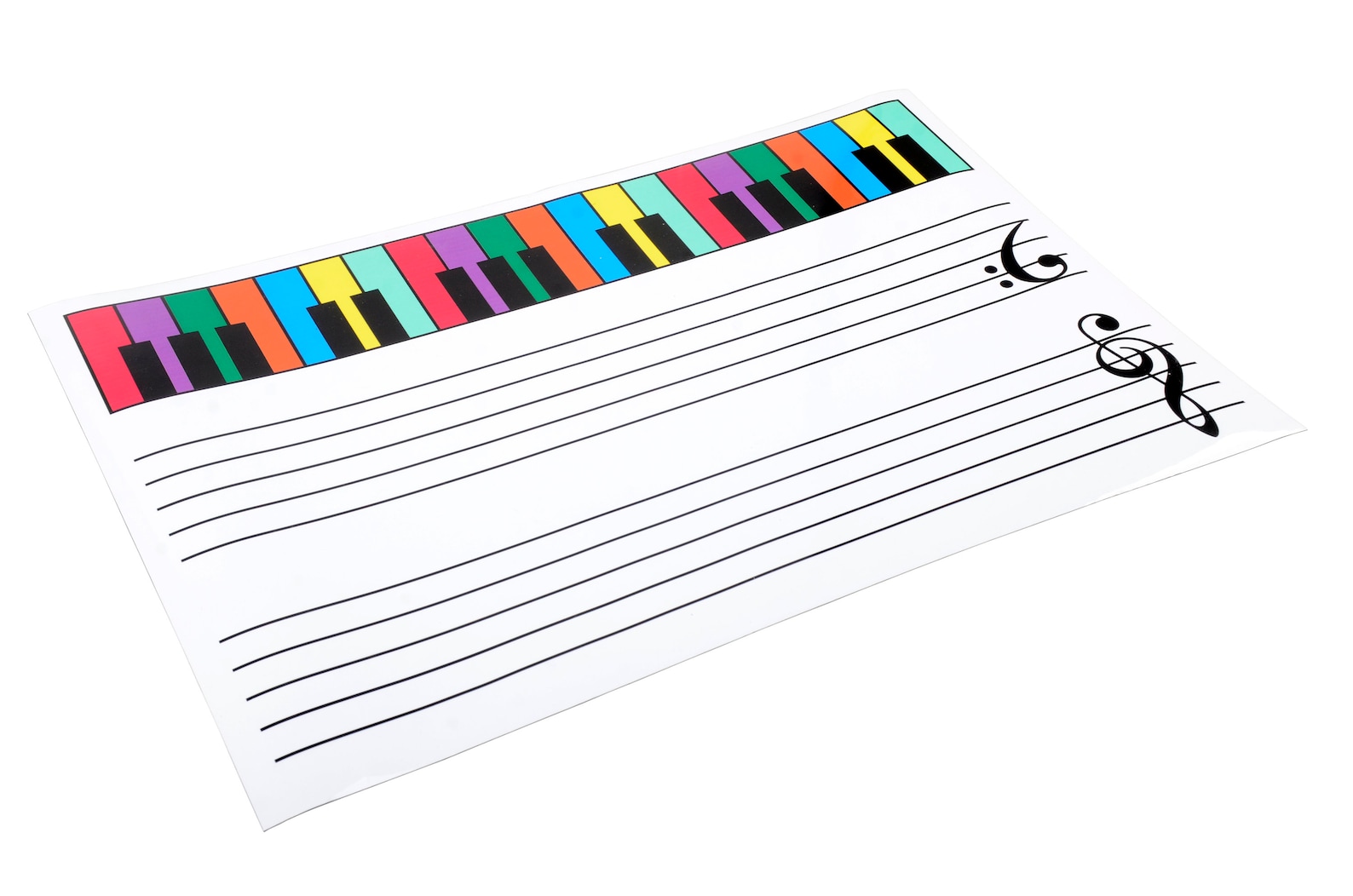 Grand Staff Dryerase Board for Music Lessonsmusic Etsy