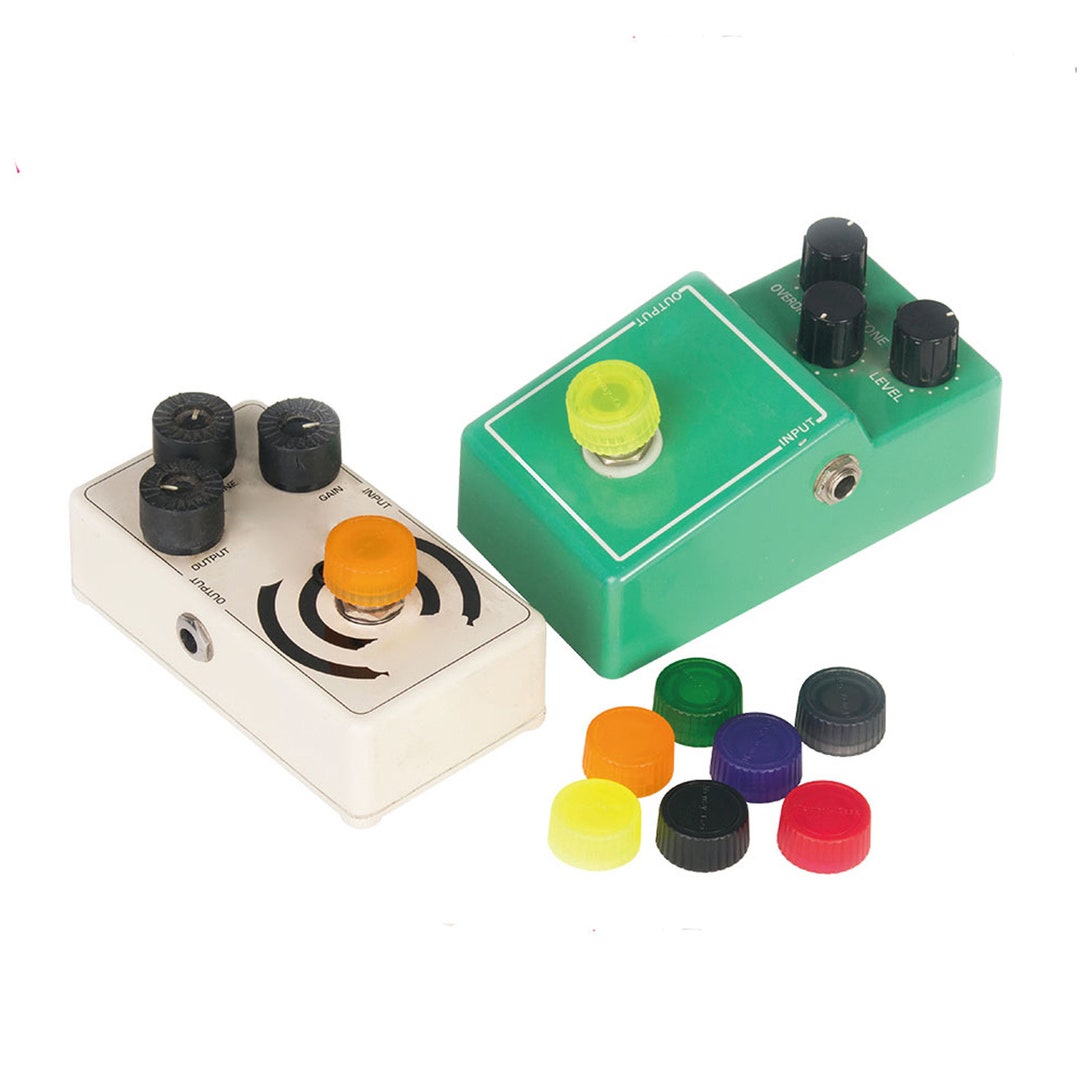 Guitar Pedal Footswitch Topper Electric Guitar Effect Foot Nail Cap 6pcs/set Etsy