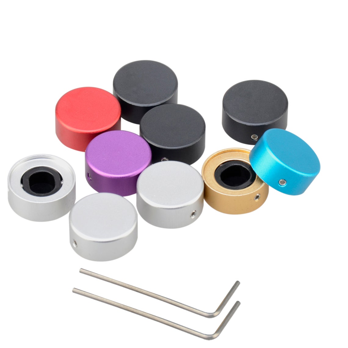 10PCS Guitar Pedal Footswitch Topper Aluminium Guitar Effect Etsy