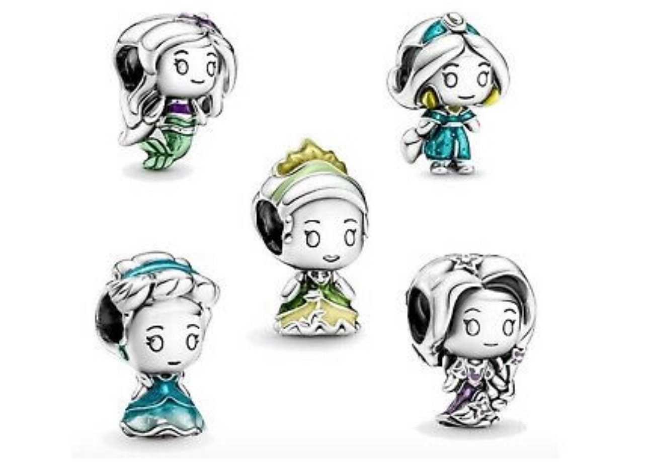 Disney Princess 21 European Style Charm For Bracelet 925 Etsy Ireland