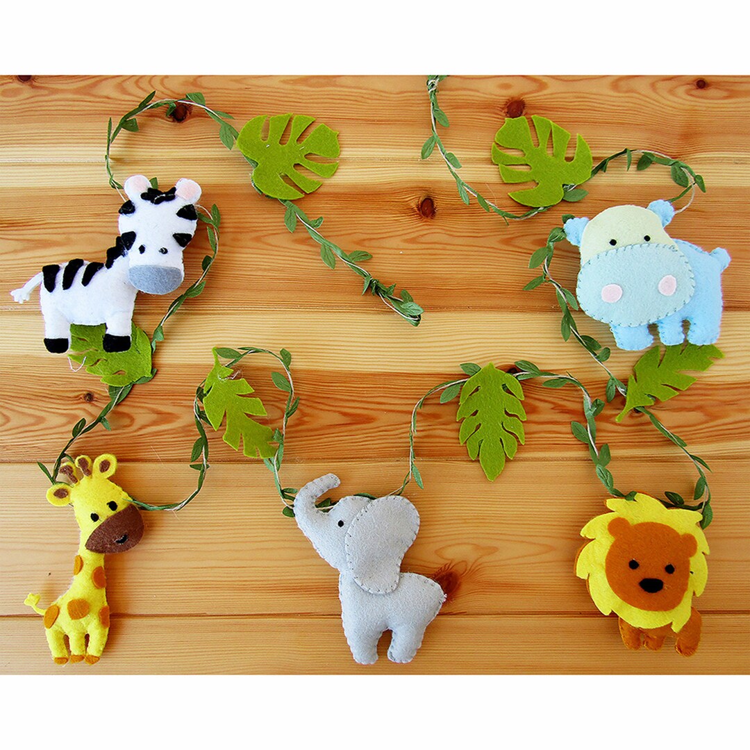 Animal Coat Hooks Safari Animals With Balloons Picture Set Name
