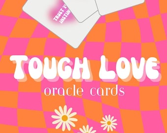Tough Love Orakelkortlek (Stor - Tarotstorlek)