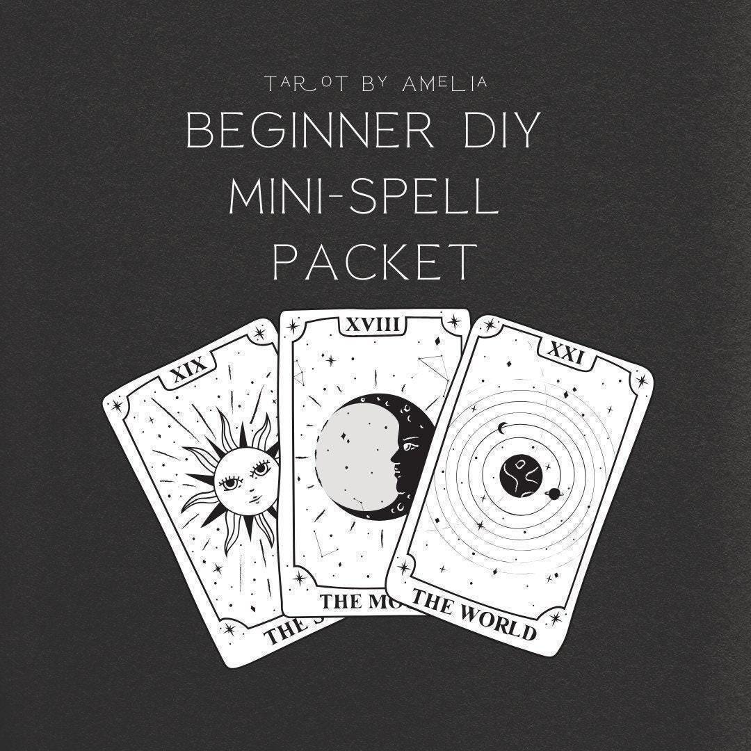 Spell Pocket DIY Mini-spell Bundle for Love, Success & Spiritual Awakening - Etsy