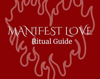 Love Manifestation Spell Guide – Sigil & Jar Ritual PDF for Attracting True Love, Proven Results, Digital Grimoire, Witchcraft Printable