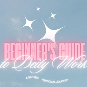 Working with a Deity: A Guidebook for Building Devotional Relationships | PDF Download | Deity Work for Beginners | Witchcraft Resource