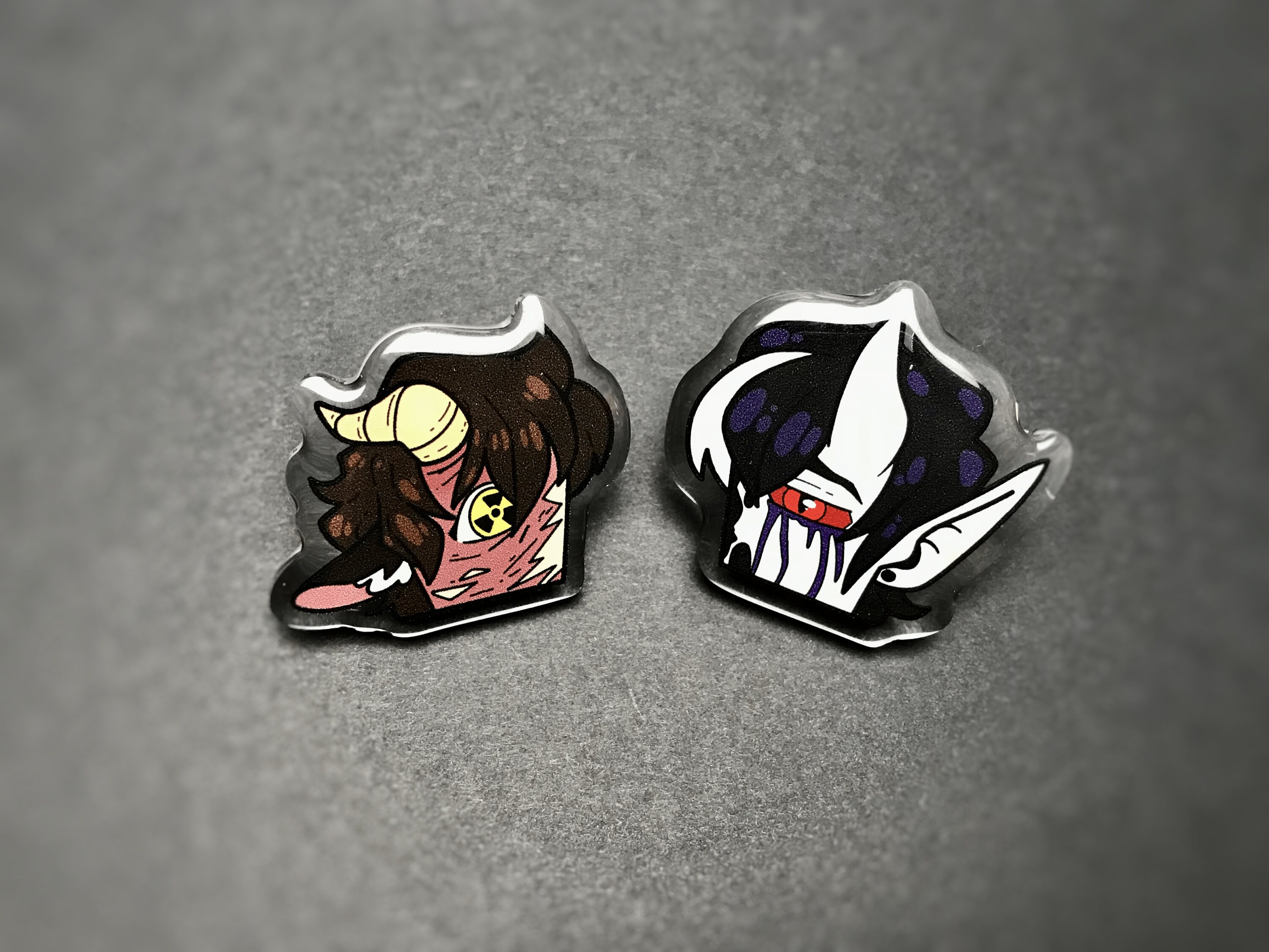 Ranboo & Tubbo Beeduo Acrylic Pins Dream SMP / DSMP Etsy