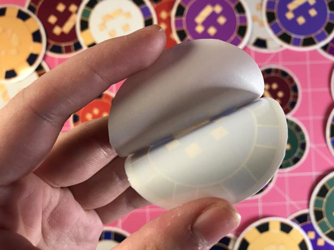 LIMITED Quackity Las Nevadas Poker Chip Sticker Rainbow Pack Etsy België