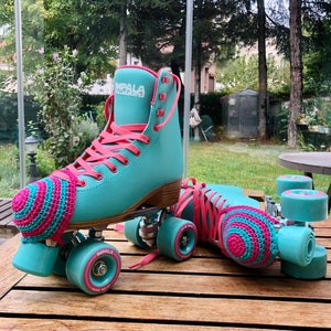 Handmade Quads Roller Skate Crochet Toe Guards, Personalized Toe Covers, Customized Toe Caps, Toe Snouts Accessories for Toe Stop