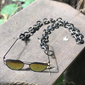 Lightweight Wooden Beaded Glass Chain
