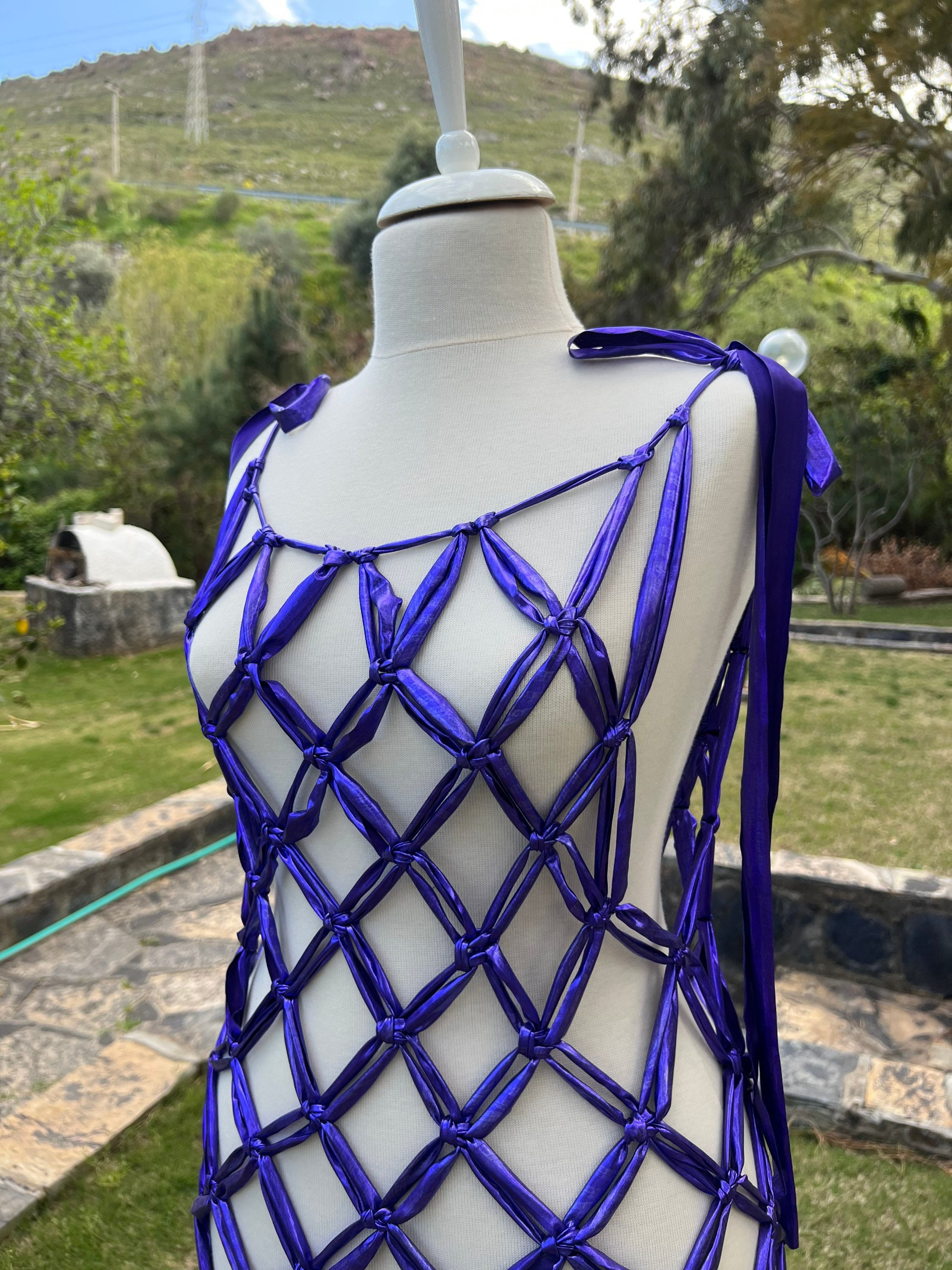 Handmade Rave Party Dress - Ultra Light Festival Jewelery - Bikini ...