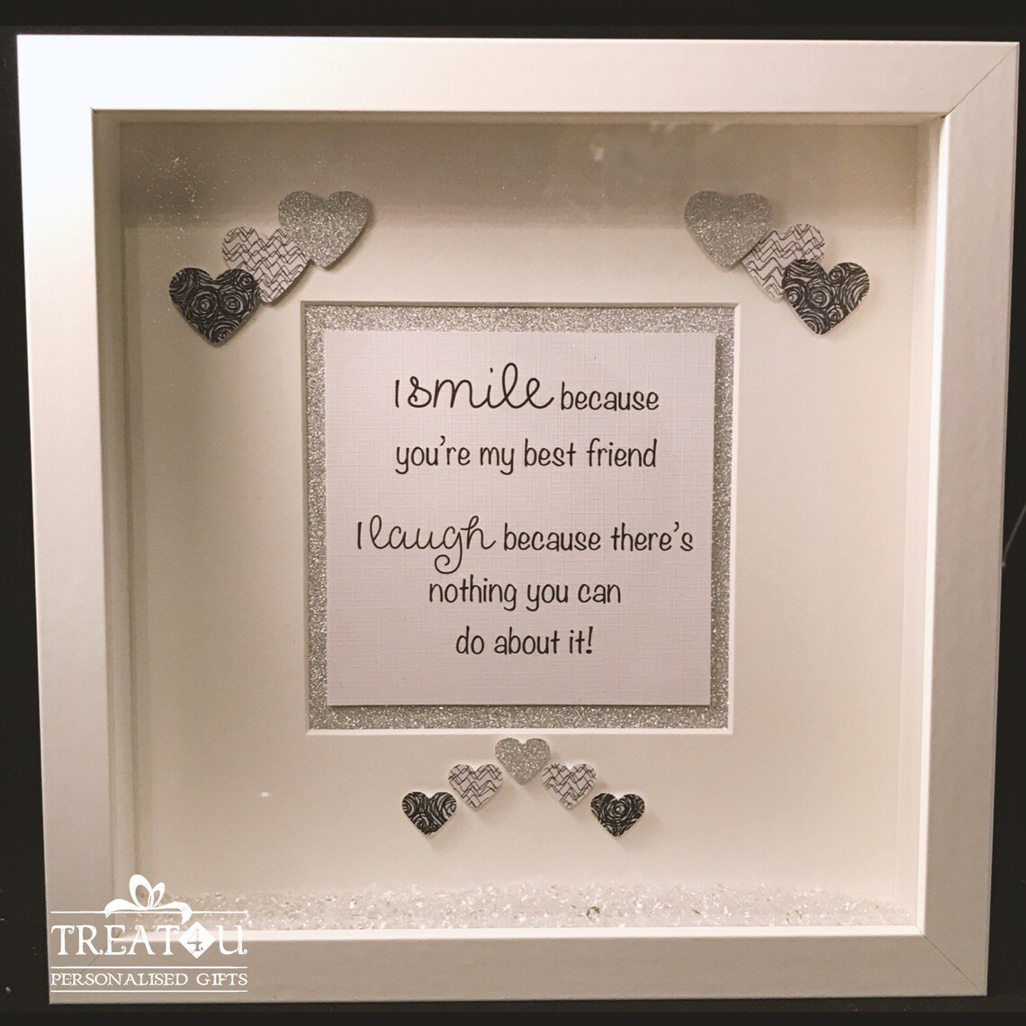 Friends. personalised frame Etsy