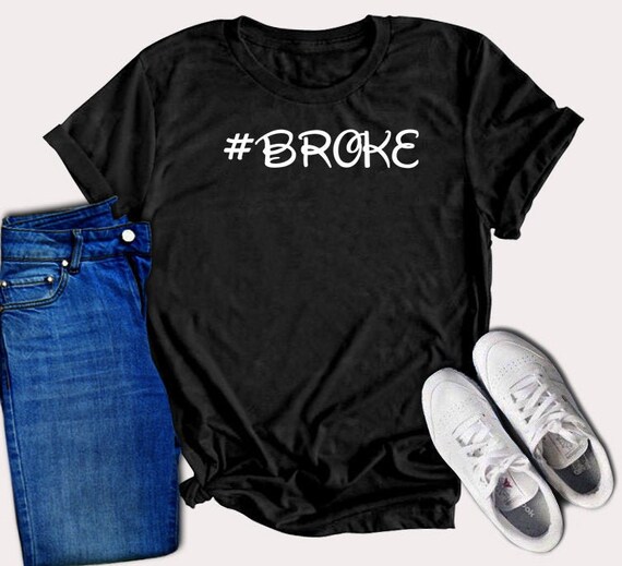 disney broke shirt