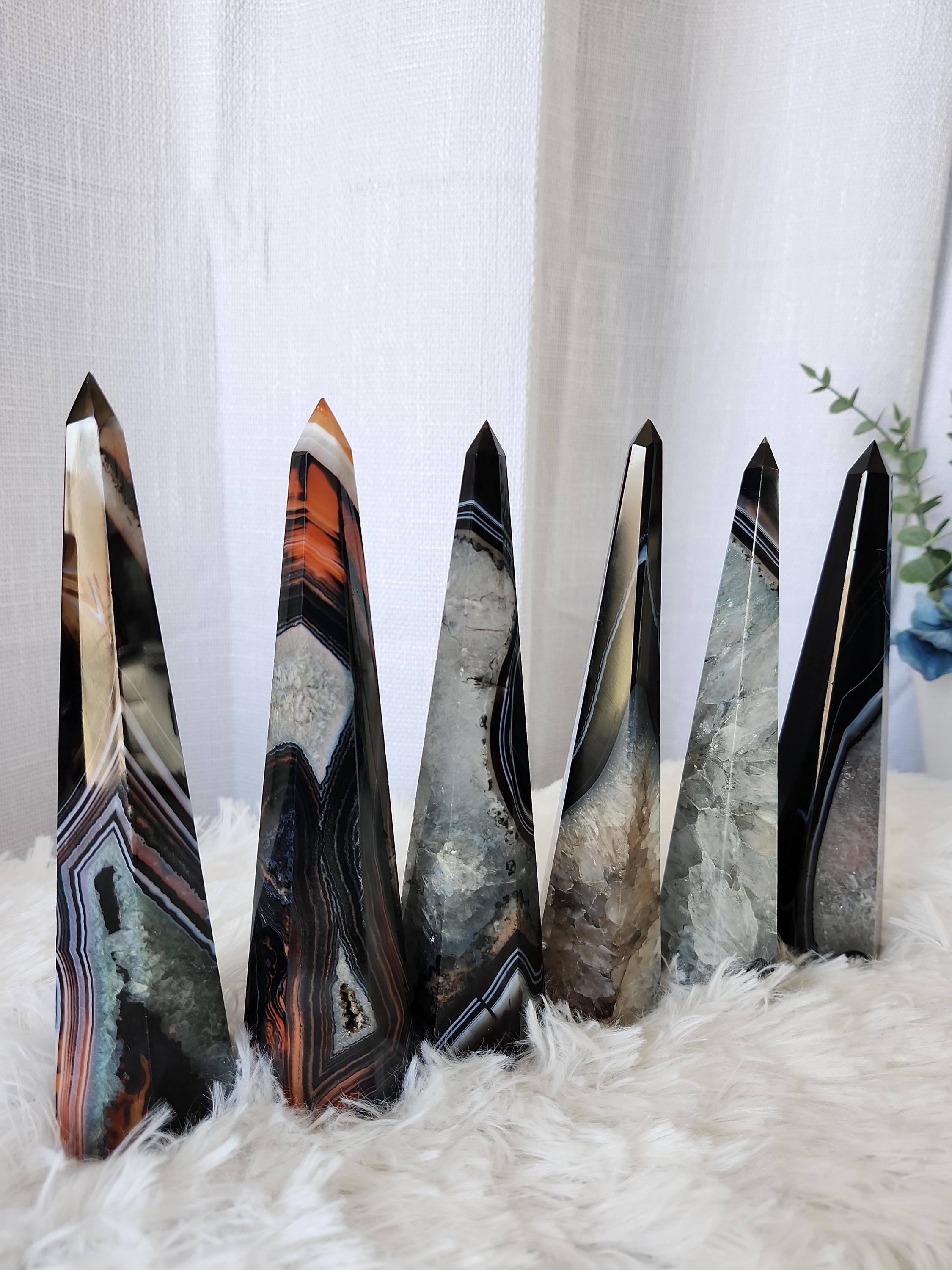 Red Obelisks - Etsy