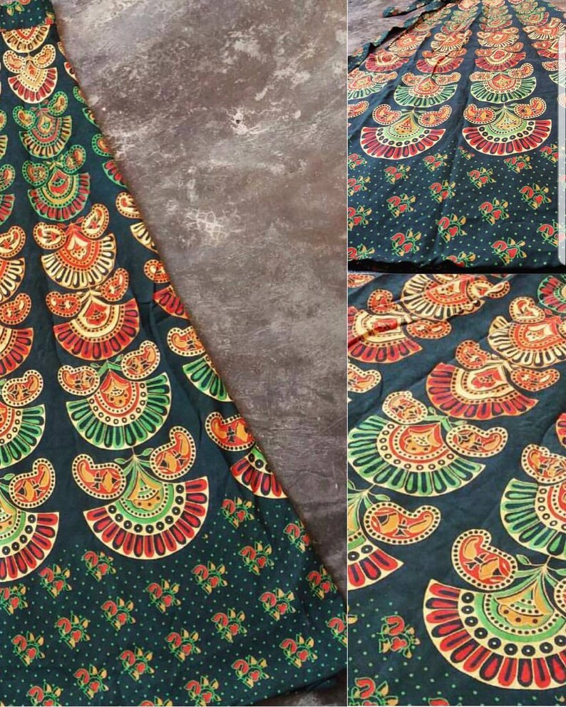 Boho SkirtCotton SkirtHandmade Skirt Gypsy SkirtVintage Skirt Bohemian SkirtHippie SkirtFull Circle Skirt Festival Skirt Stylish