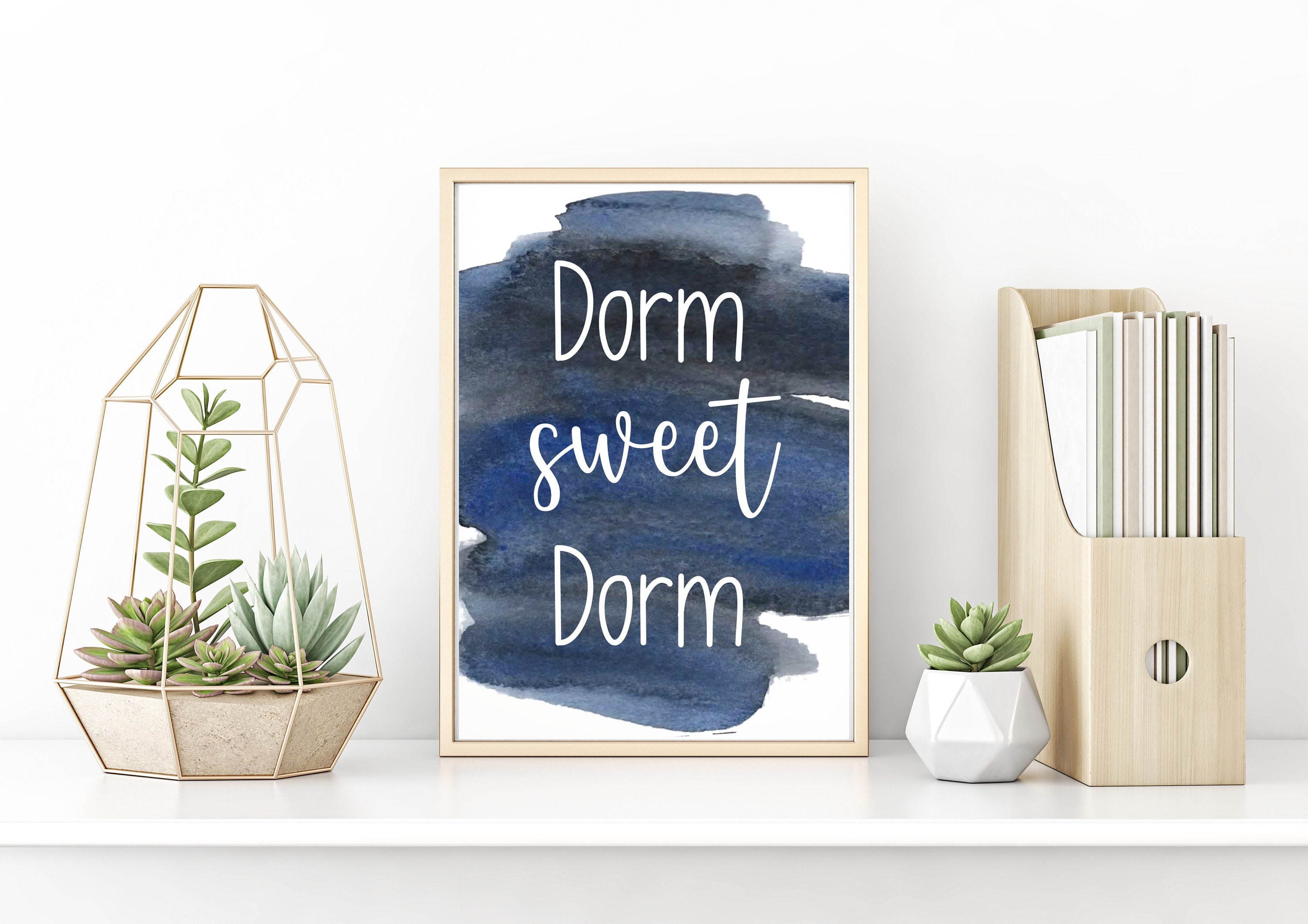 Dorm Room Printable Wall Art Typography Art Dorm Sweet | Etsy