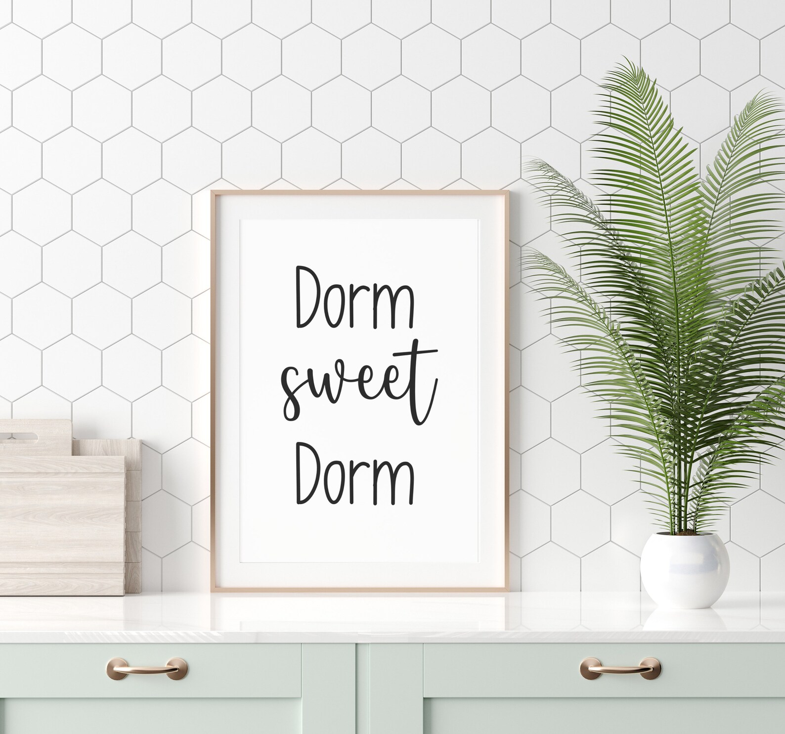 Dorm Room Printable Wall Art Typography Art Dorm Sweet | Etsy