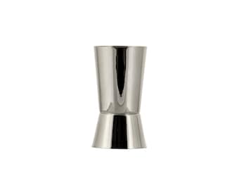 Sterling Silver 925 Cocktail Jigger Handcrafted in Italy. Gift for Barman, Bartender, Mixologist.